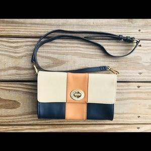 Spartina 449 Genuine Leather Crossbody EUC
